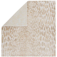 Jaipur Malilla by Nikki Chu Kimball Animal Ivory Gold MLI07 Rug