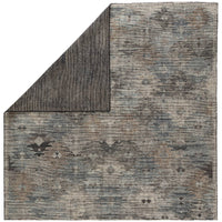 Jaipur Rize Nakoda Tribal Geometric Black White RIZ08 Rug