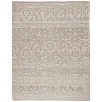 Jaipur Sonnette Ayres Floral Damask Taupe Gray SNN03 Rug
