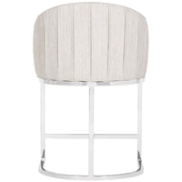 Vanguard Furniture Stocked Polished Nickel Base Counterstool