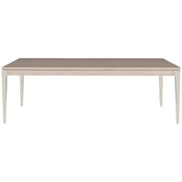 Vanguard Furniture Metal Tapered Dining Table with Metal Tapered Leg