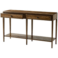 Theodore Alexander Nova Two Frieze Drawers Console Table