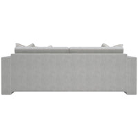 Caracole Upholstery Welt Played Sofa in Smokey Taupe