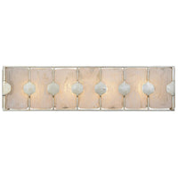 Uttermost Rene 4-Light Swirl Glass Vanity Strip Lighting