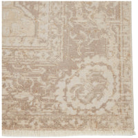 Jaipur Vienne Lourdes Trellis Oriental Gold Light Gray VNE10 Rug