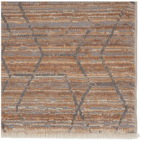 Jaipur Vienne Cavendish Trellis Geometric Tan Gray VNE12 Rug