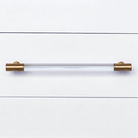 Worlds Away Amber Side Table