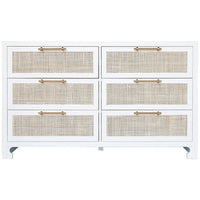 Worlds Away Carla 6-Drawer Chest