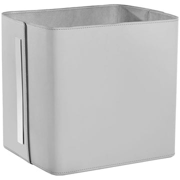 Interlude Home Portia Storage Basket - Light Grey