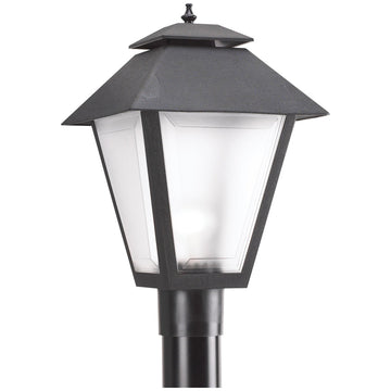 Sea Gull Lighting Polycarbonate Outdoor 1-Light Outdoor Post Lantern