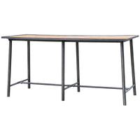 Four Hands Irondale Duke Bar Table - Washed Old Oak