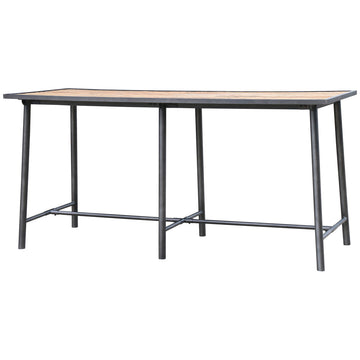 Four Hands Irondale Duke Bar Table - Washed Old Oak