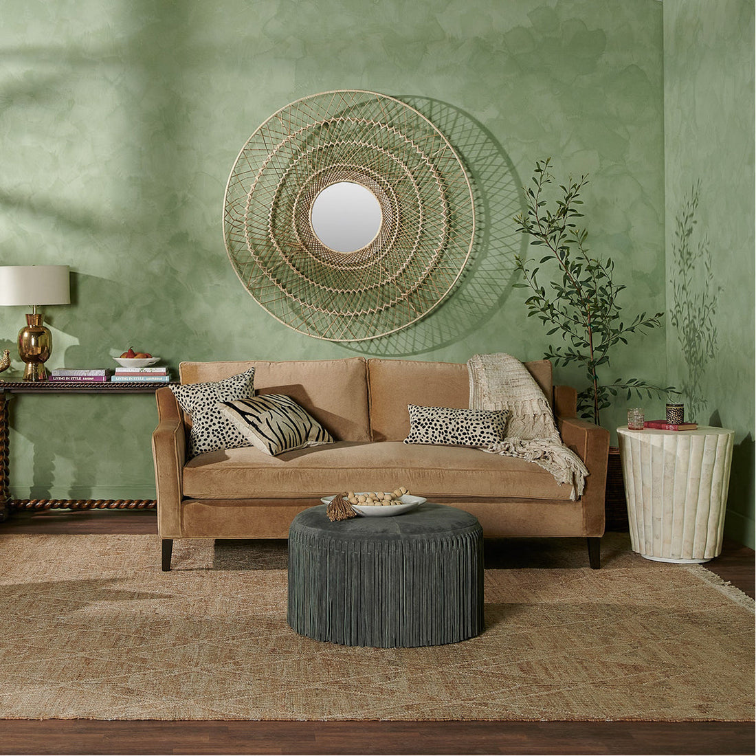 Made Goods Holbeck Sofa in Brenta Cotton/Jute