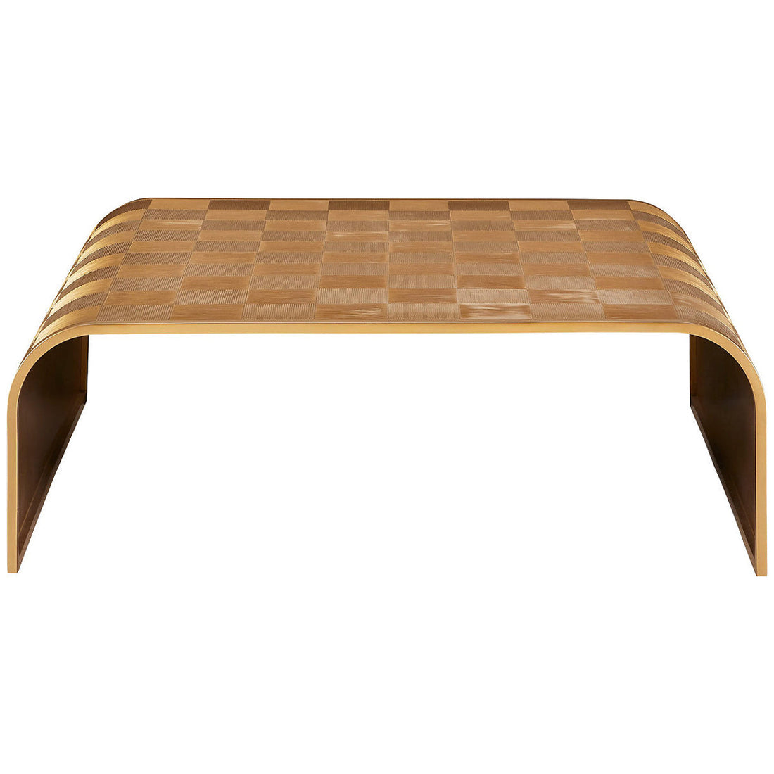 Baker Furniture Weave Square Cocktail Table MCA2153