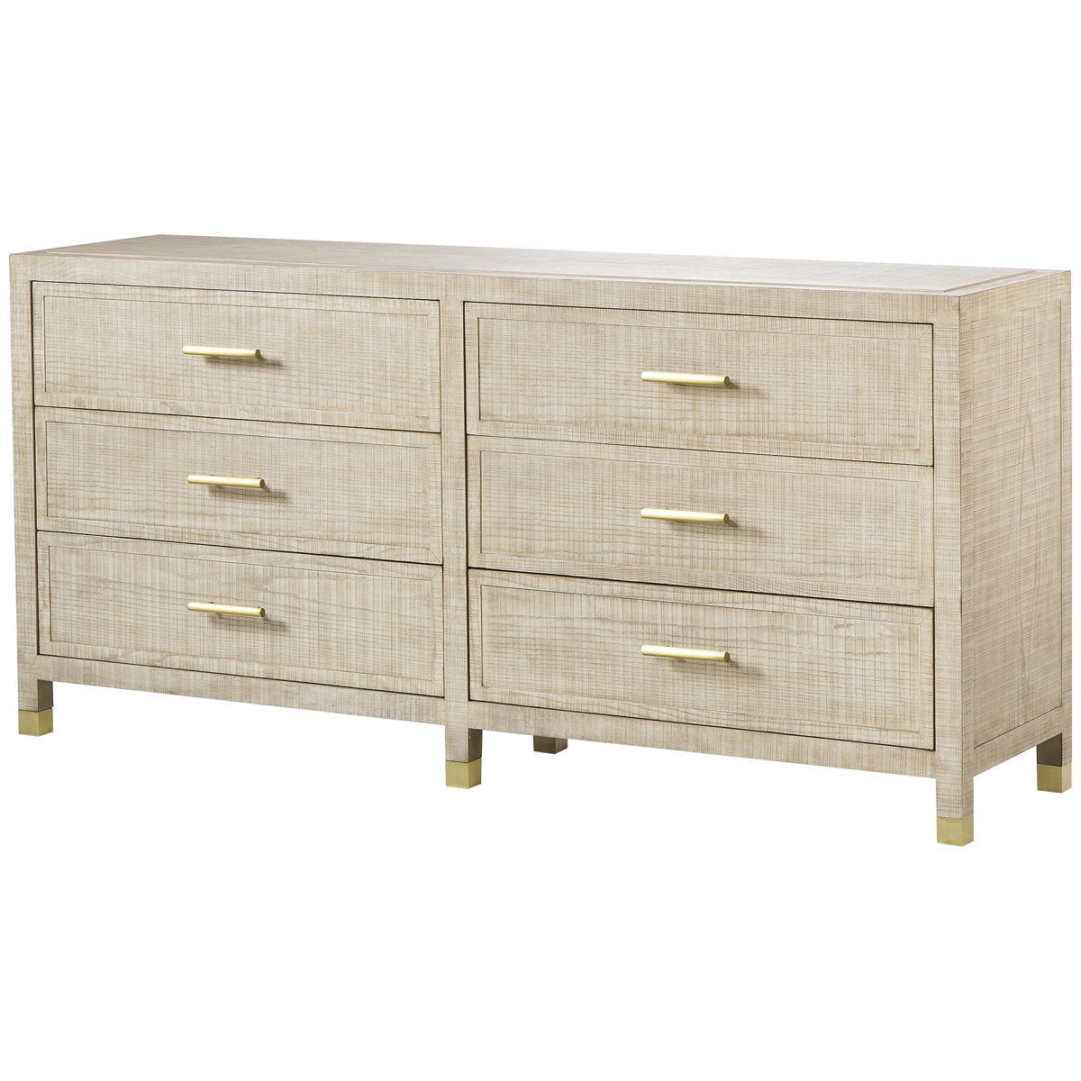 Kohen 6 store drawer double dresser