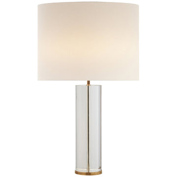 Visual Comfort Lineham Table Lamp in Crystal