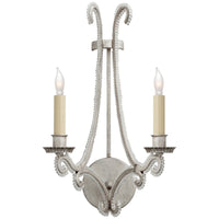 Visual Comfort Oslo Sconce with Clear Glass