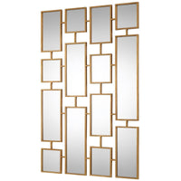 Uttermost Kennon Forged Gold Rectangles Mirror