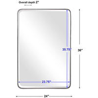 Uttermost Aramis Silver Mirror