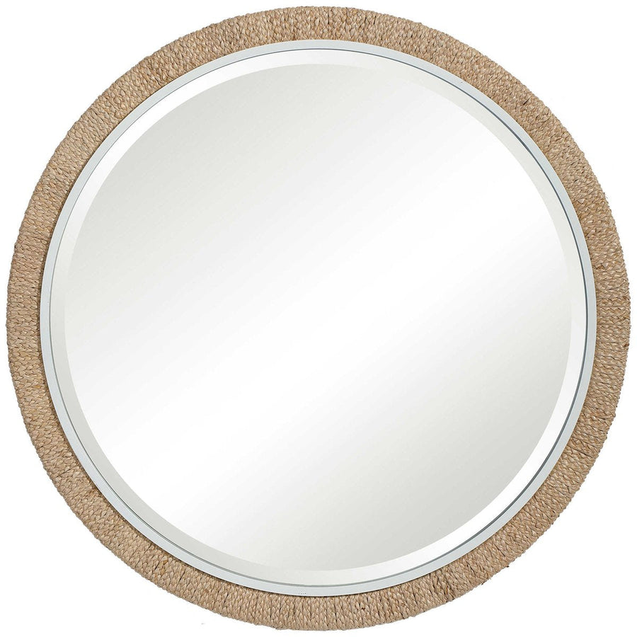 Uttermost Carbet Round Rope Mirror