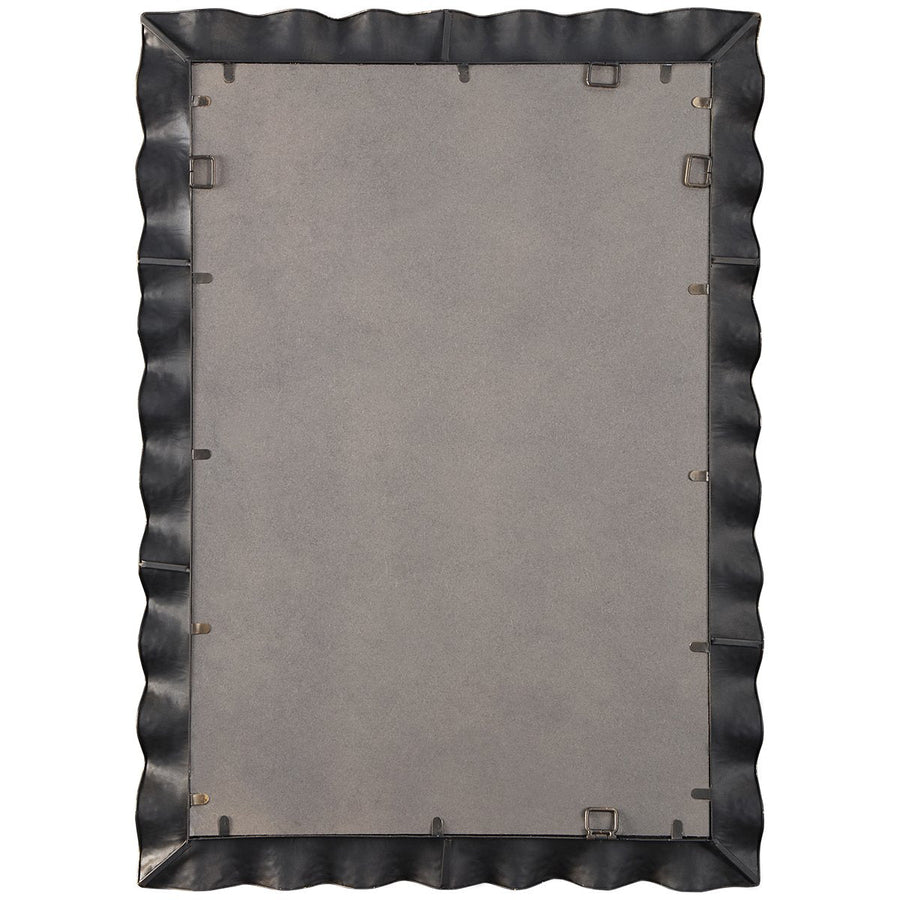 Uttermost Haya Scalloped Gold Mirror