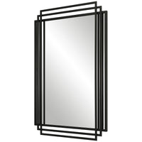 Uttermost Amherst Black Iron Mirror