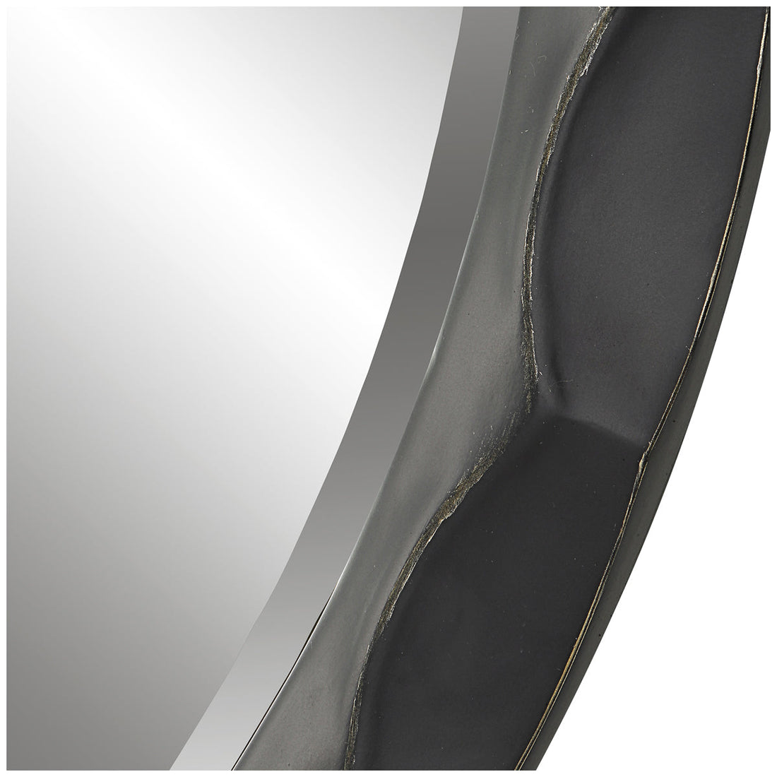 Uttermost Scalloped Edge Round Mirror