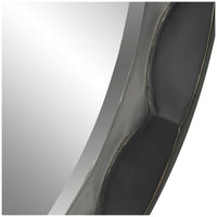 Uttermost Scalloped Edge Round Mirror