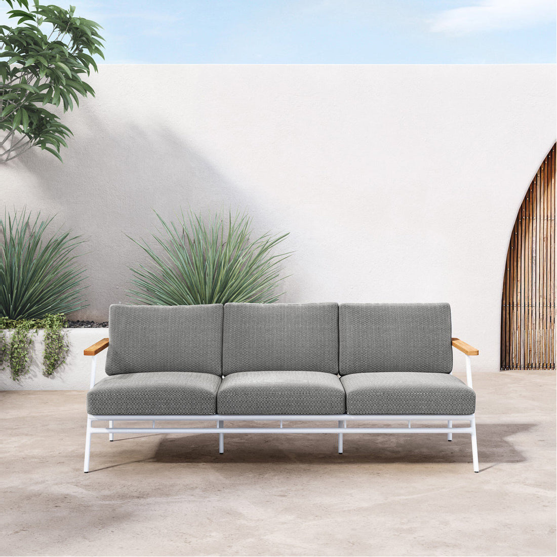 Four Hands Aroba 78-Inch Outdoor Sofa