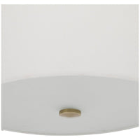 Uttermost Colfax Brass 3-Light Semi Flush