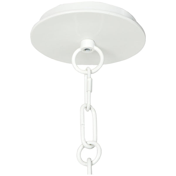 Palecek Miramar White Chandelier