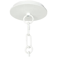 Palecek Miramar White Chandelier