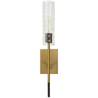 Uttermost Telesto 1-Light Brass Sconce