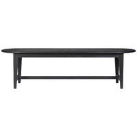 Four Hands Alfie Dining Table - Black Pine