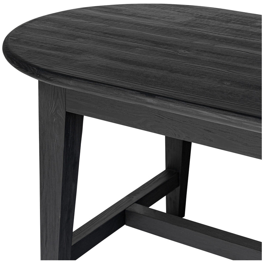 Four Hands Alfie Dining Table - Black Pine