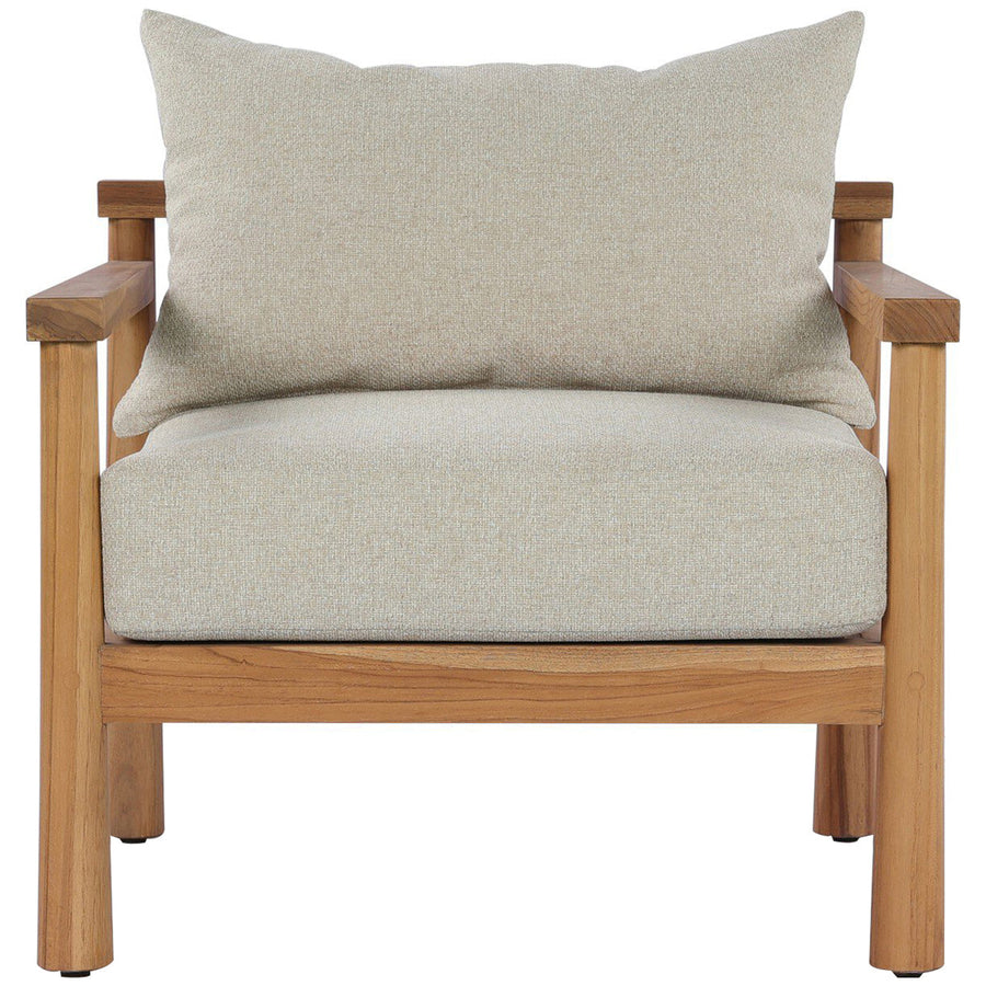 Four Hands Irvine Outdoor Chair - Hayes Cream