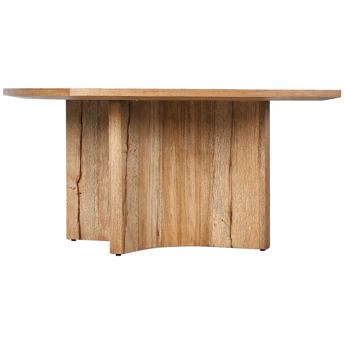 Four Hands Square Dining Table - Rustic Oak Veneer