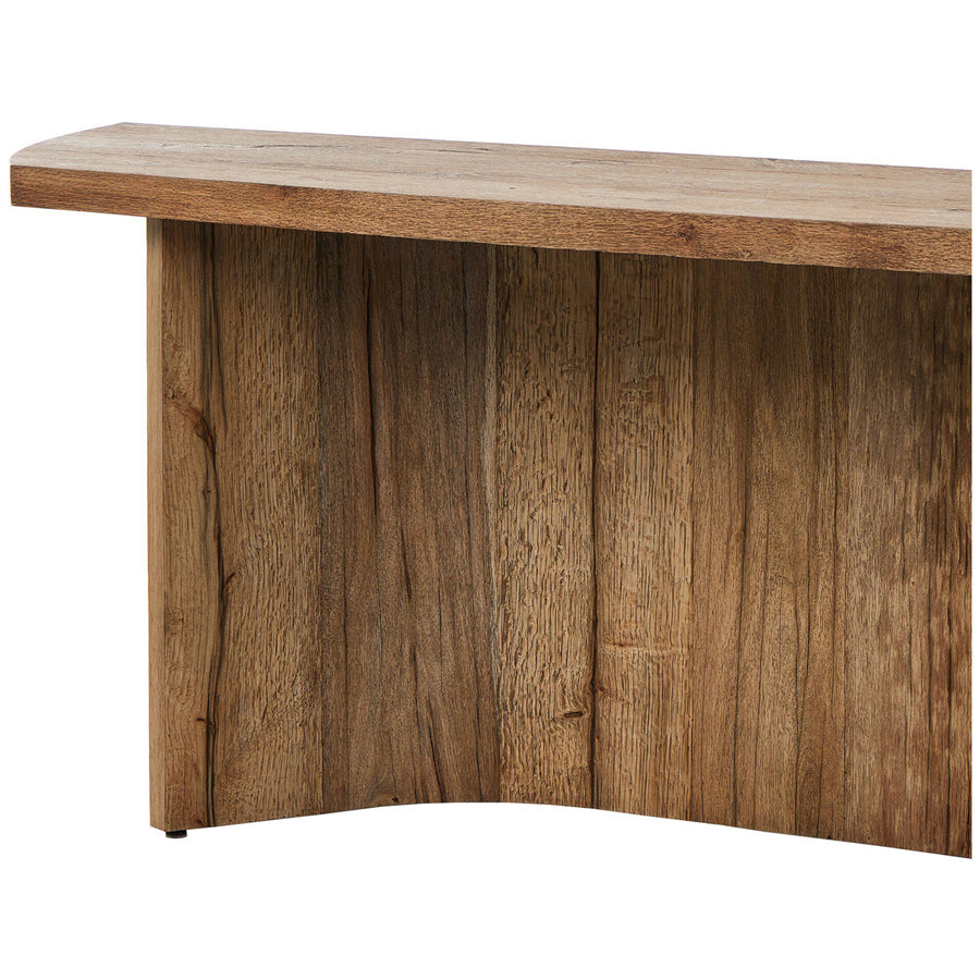 Four Hands Brinton Console Table - Rustic Oak Veneer