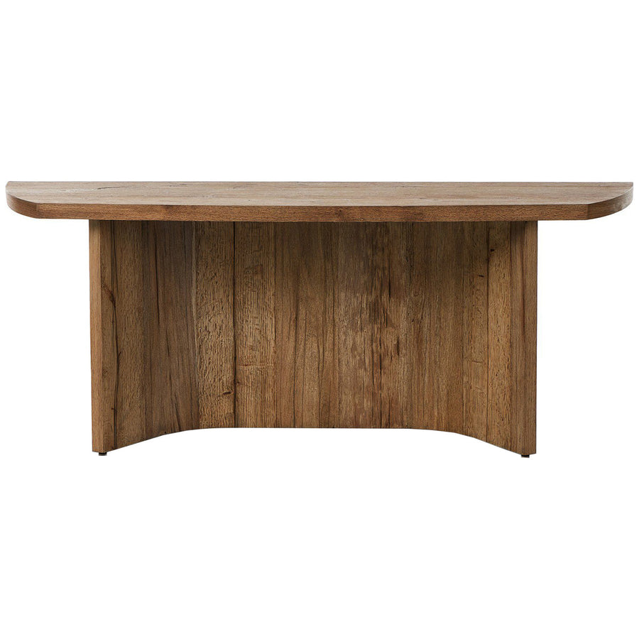 Four Hands Brinton Console Table - Rustic Oak Veneer