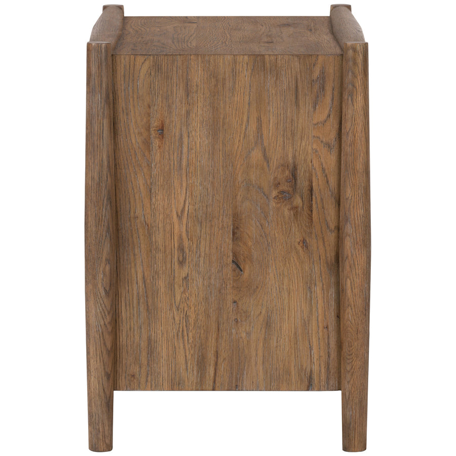 Four Hands Bolton Glenview Nightstand - Weathered Oak