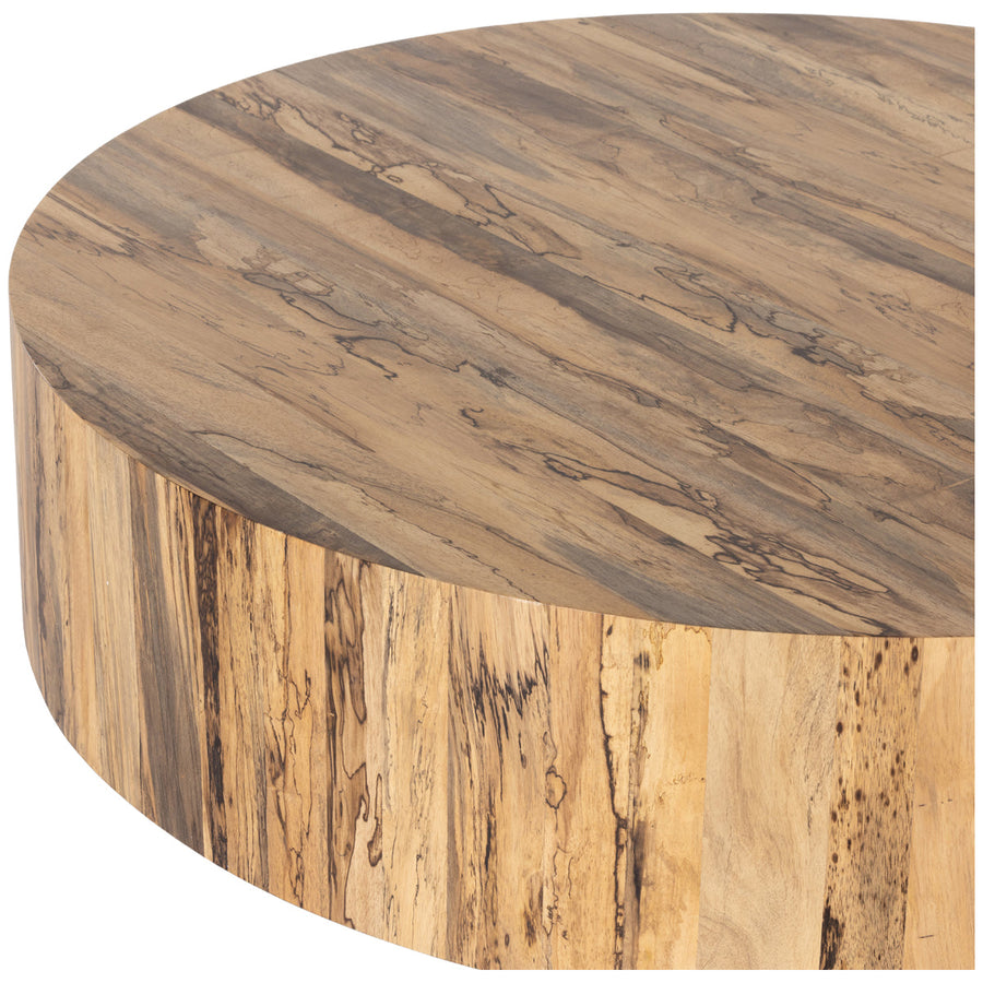 Four Hands Wesson Hudson Large Coffee Table - Spalted Primavera