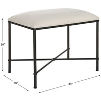 Uttermost Avenham Small Bench