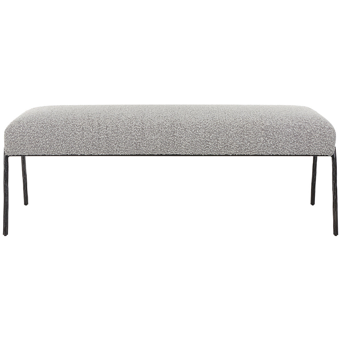 Uttermost Jacobsen Modern Gray Bench