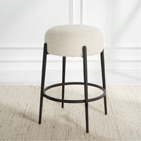 Uttermost Arles Plush Counter Stool