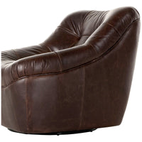 Four Hands Farley Swivel Chair - Conroe Cigar