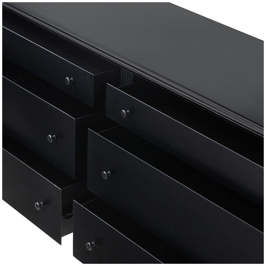 Four Hands Bolton Lendon 6-Drawer Dresser - Black