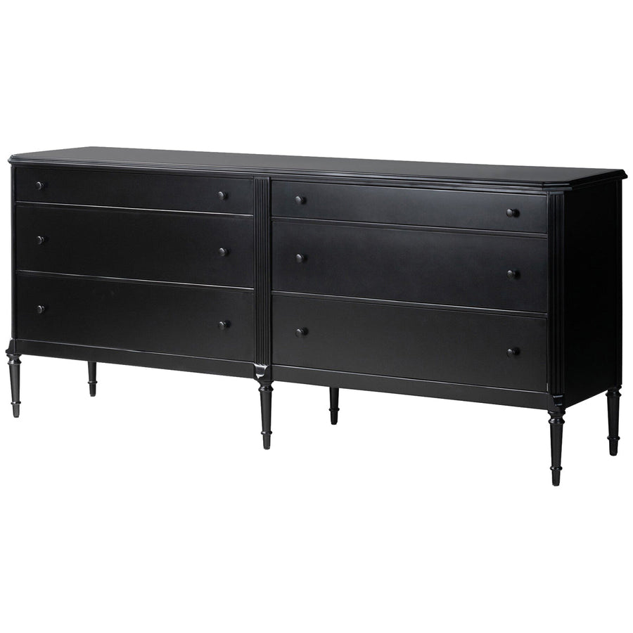 Four Hands Bolton Lendon 6-Drawer Dresser - Black