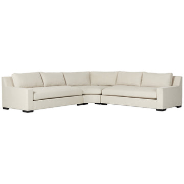 Four Hands Atelier Albany 3-Piece Sectional - Alcott Fawn
