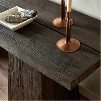 Four Hands Atlas Console Table - Smoked Alder