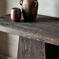 Four Hands Atlas Console Table - Smoked Alder